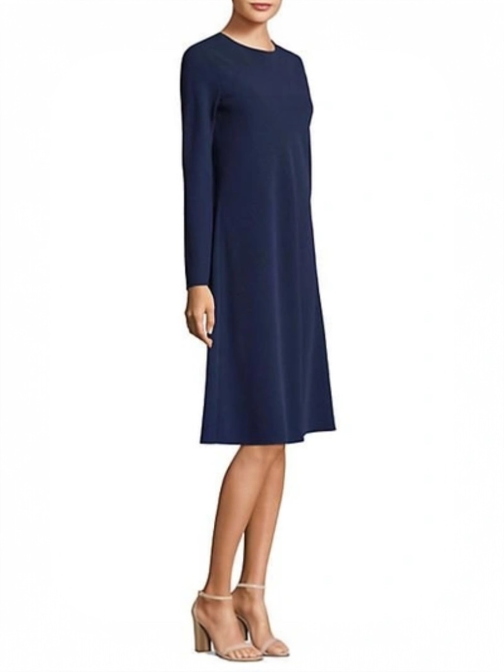 NWT 598$ Lafayette 148 Kalitta Low Scoop Back Dress S